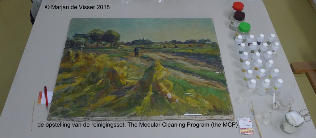 cleaning paintings
