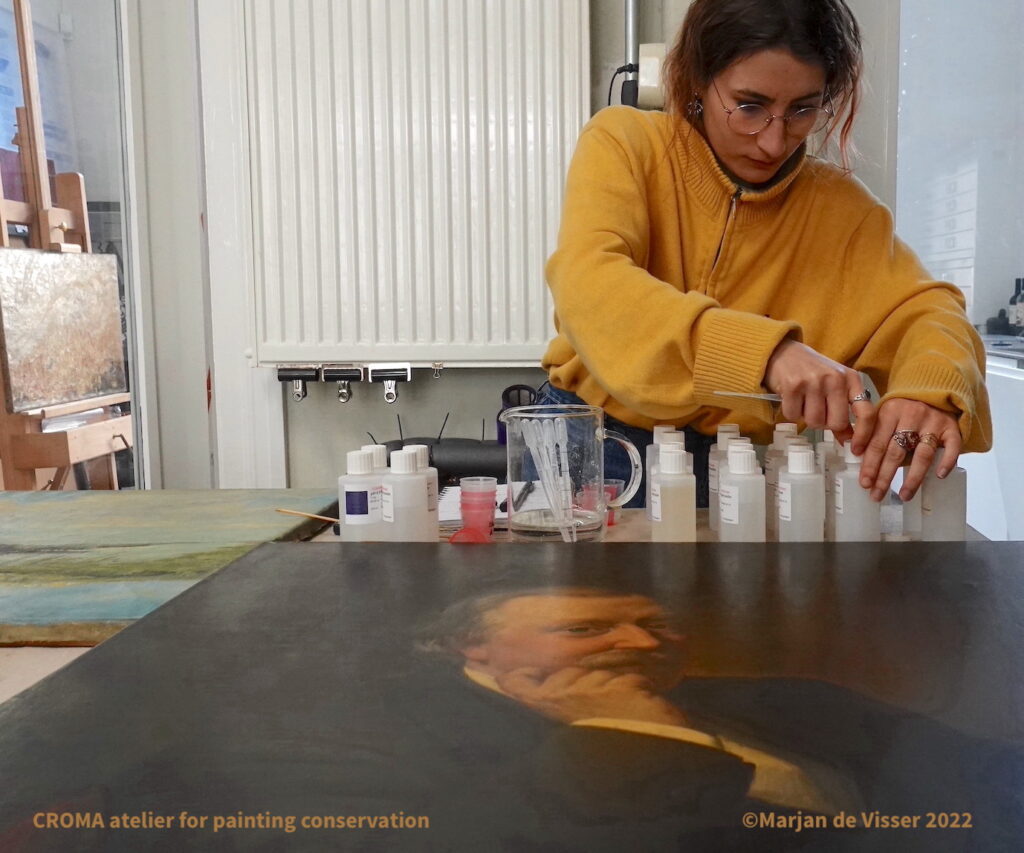 CROMA atelier for painting conservation